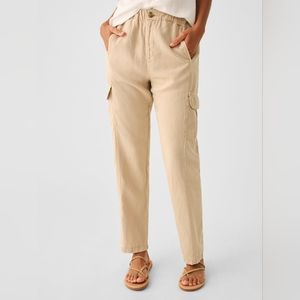 Faherty Arlie Day Cargo Pants in Safari
